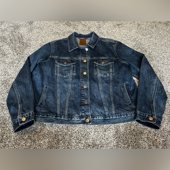 GAP Blue Jean Jacket - Picture 5 of 8